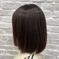 脱白髪染めハイライト+シャンプーブロー