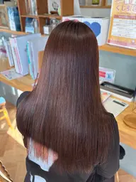 ✨似合わせカット＋ダメージ低減酸性ストレート✨シャンプーブロー込み