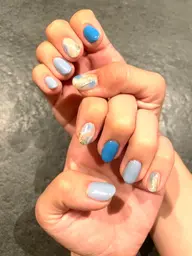 ニュアンスネイルandカラーandミラー🪞カラーお選びできます🙆‍♂️