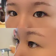🌟メンズの逆さまつげ解消🌟まつげパーマ👀