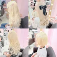 【ご新規様特別価格🎀.⋆】2回ケアブリーチ➕カラー➕髪質改善トリートメント🫧