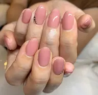 【ご新規様オフ無料】シンプル☆ オフィスネイル🌷綺麗めネイル✨2本パーツ込✨