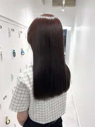 【🤍髪質改善カラー🤍】　艶カラー×aujua 1stepトリートメント