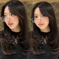 【期間限定】似合わせカット+カラー+Aujua3step+超音波【ロング料金×/韓国ヘア/レイヤー/艶髪】