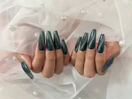 【チップ長さだし】マグネットネイル¥10980