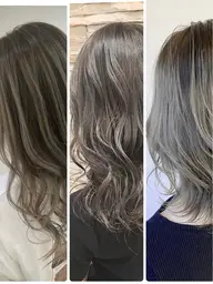 【色落ちまで可愛い】最旬ブリーチ💐(バレイヤージュorシャドールーツorハイライトorインナーなど)