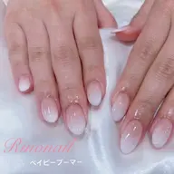 ベイビーブーマー(ベースカラー×カラーグラデーション)💅(丁寧ケア🫧)⚠️オフなし⚠️