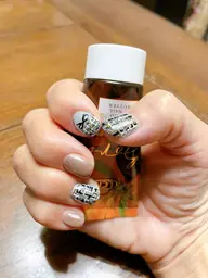 ツイードマグネットネイル