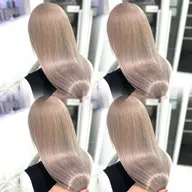 【ミニモ学割】🤍ハイトーントリプルカラー（ケアブリーチ2回＋カラー）＋オリジナルトリートメント🤍