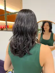 カット+ダメージレスパーマ