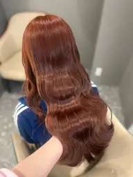 【🫧水光艶髪】艶感たっぷりのワンカラー🫧‎🤍➕💜韓国式髪質改善💜(ブリーチなしカラー)