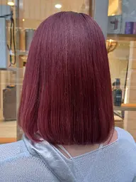 【当日限定!!】うる艶ワンカラー1STEPトリートメント付き✨顔周りカット追加+￥500、15分