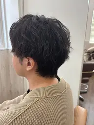 カット+スパイラルパーマ