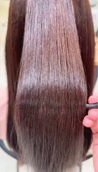 【⭐️トーンアップ⭐️】 ワンカラーで透明感あるナチュラルな大人髪へ🫧🫧