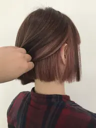 【インナーカラーのみ】ケアブリーチインナーカラー＋ブロー