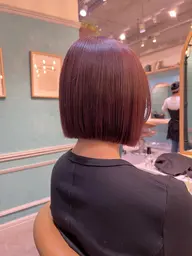 🌷カット➕ケアカラー➕うる艶1stepトリートメント