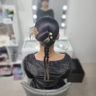 【9:00〜10:00】ヘアセット