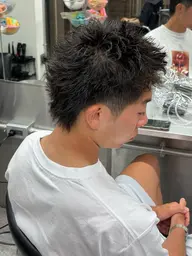 【⚡️3月限定⚡️】メンズカット➕ピンパーマ #短髪パーマ#スパイキーパーマ#トレンド#メンズパーマ