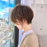 【先着5名様限定‼️🍫4月限定クーポン🍫】ショートカット➕透明感カラー➕日々の疲れを癒す🫧炭酸スパ🫧