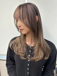 インナーブリーチ+全体カラー+トリートメント