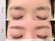 カレンアイブロウデザイン🤍(眉毛カット)(眉メイク)