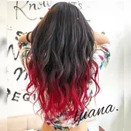 ［大人気✨］グラデーションカラー➕補修トリートメント➕コテ巻きset