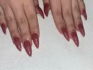 長さだし10本　ワンカラーorラメグラデーション