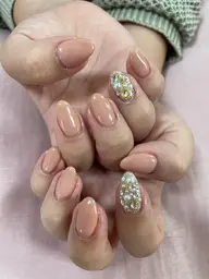 ワンカラー+埋尽2本　　　　　　　　　　　　                    【ハンドフット同額】