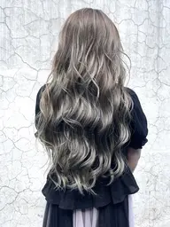 カット+ケアブリーチ+カラー+3Dハイライト