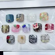 親指アートコース👣⸒⸒フットバス付き