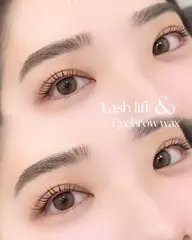 【人気NO1！】まつ毛パーマ×眉毛WAX脱毛🥣