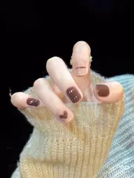 ワンカラー+指1本シンプルデザイン¥5380