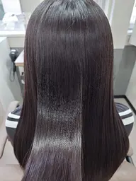 🎉1周年期間限定1日1名様金木犀の香りオリジナルヘアオイル100ml付☆カット髪質改善縮毛矯正5STEPトリートメント