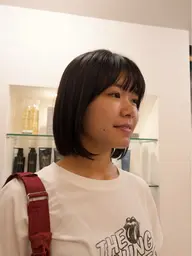 Cut✂️ぱつっとボブ