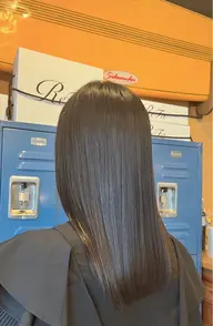 サラツヤ縮毛矯正12000円(カット無し‪✂︎‬)🐈‍⬛🖤