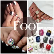 【フットジェル+アートOK！】埋め尽くしやマグネット・ニュアンス・シンプル系ジェルアートなど【オフの無い方】