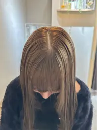 ブリーチなしWカラー🪄🩶