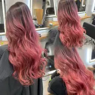 【1ブリーチ込み】🎀グラデーションorルーツカラー➕オンカラー🎀