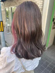 全体カラー＋イヤリングカラー💍【イヤリングブリーチ込み】