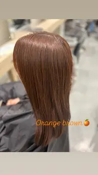 ワンカラー➕トリートメント♥️《時間相談🉑》