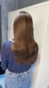 【🎀地毛が鎖骨下の長さの方の長さだし🎀】韓国風ワンカラー➕最高級品質☆シールエクステ60枚🎀