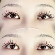 『 フラットラッシュ 』  180本まで付け放題（オフ込み）🍒ྀི💝 コーティング剤束感仕上げで激盛れ🎀