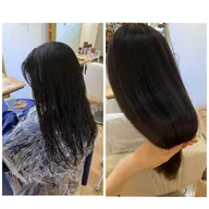 【☘️最高級のお薬でダメージレス☘️】プレミアムTOkIO de shinka縮毛矯正 +カット