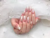 自爪カラーグラデーション