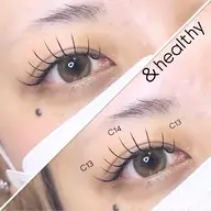 &healthy（アンドヘルシー）フラット140本※エクステからパーマ