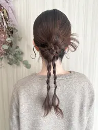 お呼ばれヘアセット🪄