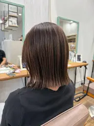 【どなた様も✨】🥥似合わせカット＋艶ワンカラー＋3stepトリートメント🥥