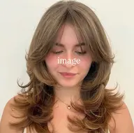 海外風レイヤーカット🇺🇸モデル（ハイレイヤー）