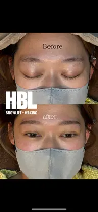 【学割】U24限定眉癖改善【ハリウッドブロウリフト】（眉毛WAX脱毛付き）