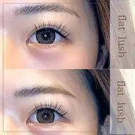 コーティング付フラットマットラッシュつけ放題[太さ0.15 カールJ.C.D8​〜​13ミリ]オフ込　現金のみ